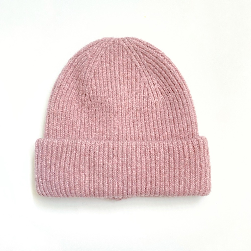 A.N.A wine purple pink matching knit beanie circle infinity scarf - Picture 8 of 10